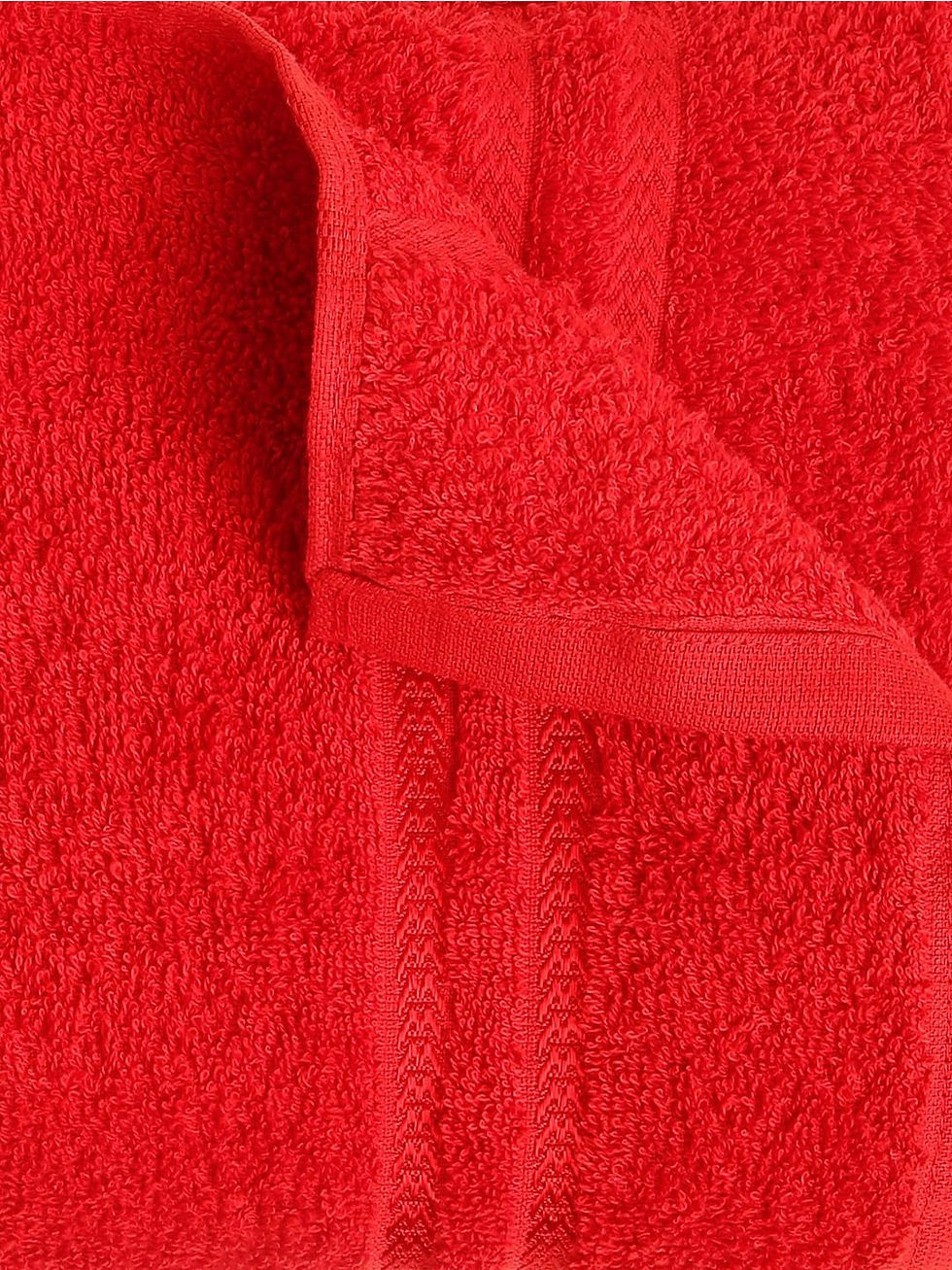 Thumbnail: welspun 100% cotton Towel Quick Dry (red)