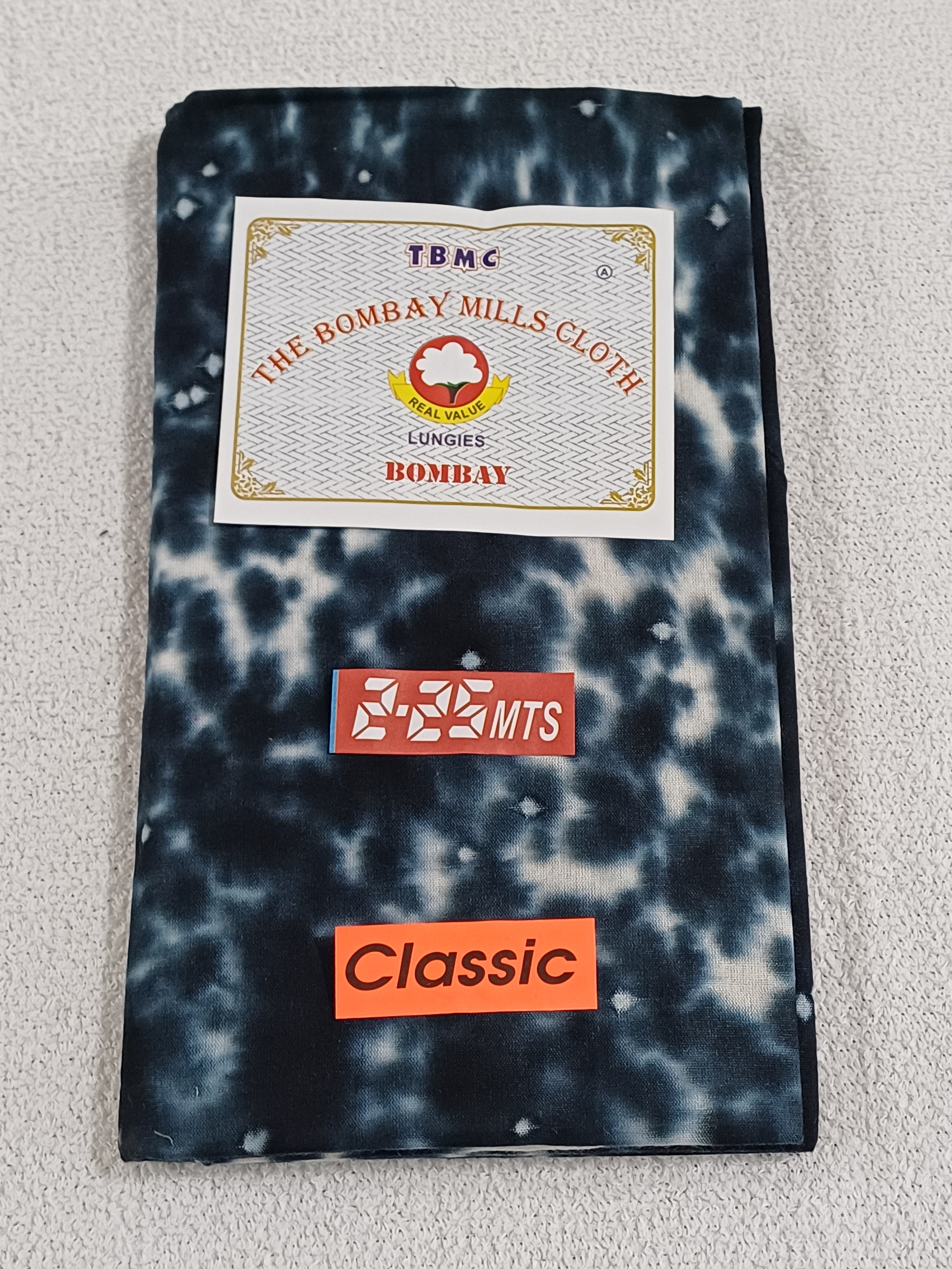classic lungi 2.25mtr silk and soft material