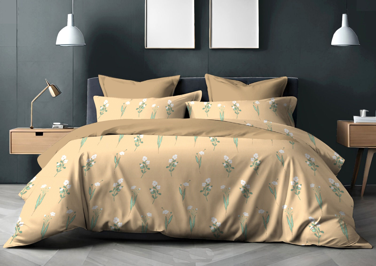 100% cotton bedsheet 108 x 108 INCH