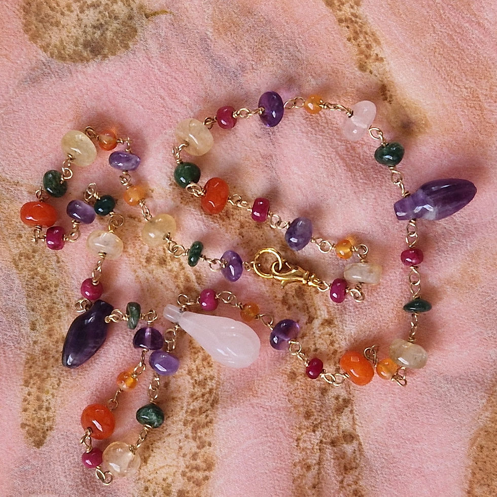 Miniature : COLLIER "FLEUR D'ORANGER"