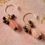 Miniature : BOUCLES D'OREILLES "ESCARBOUCLE"