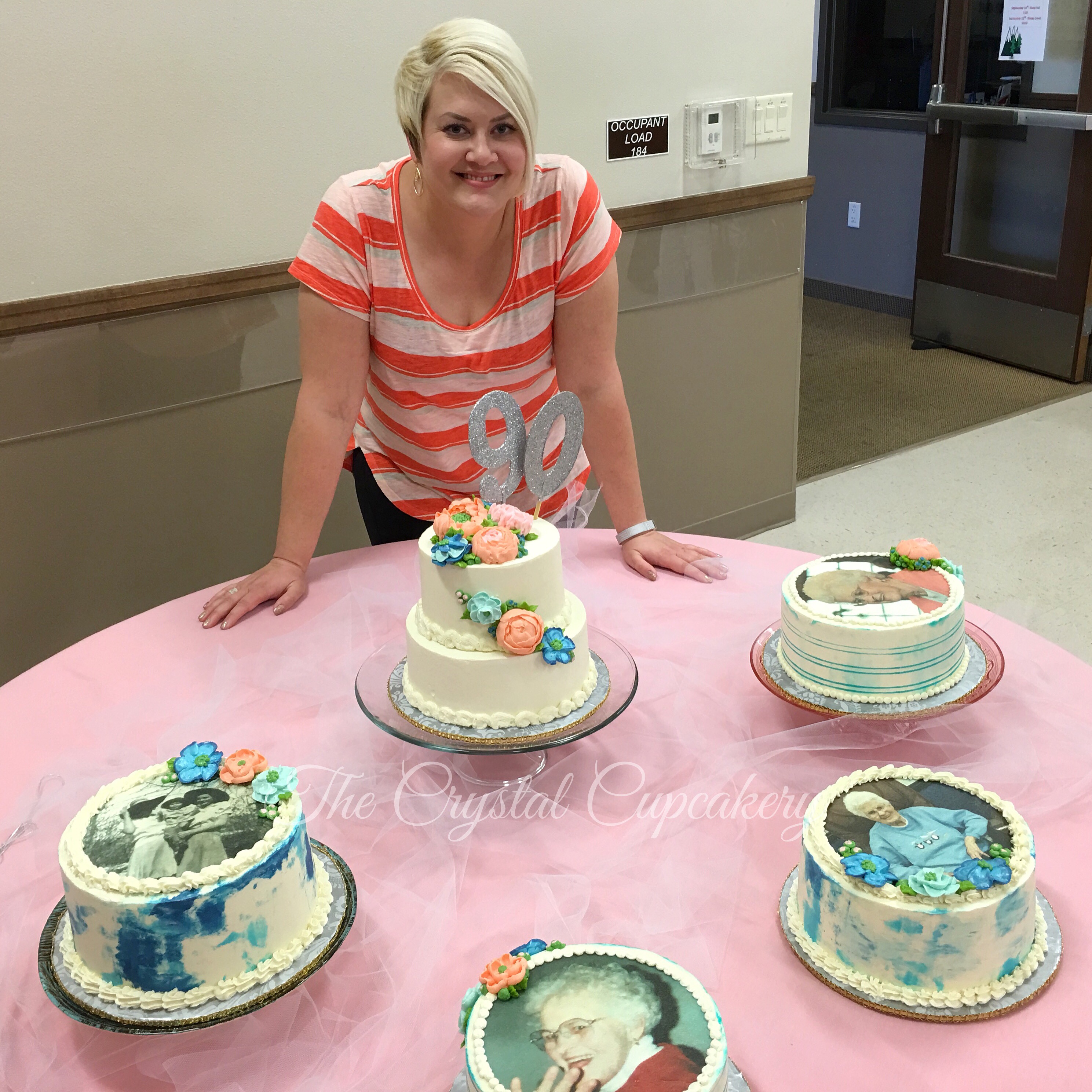 Crystal Frazier, the cake artist