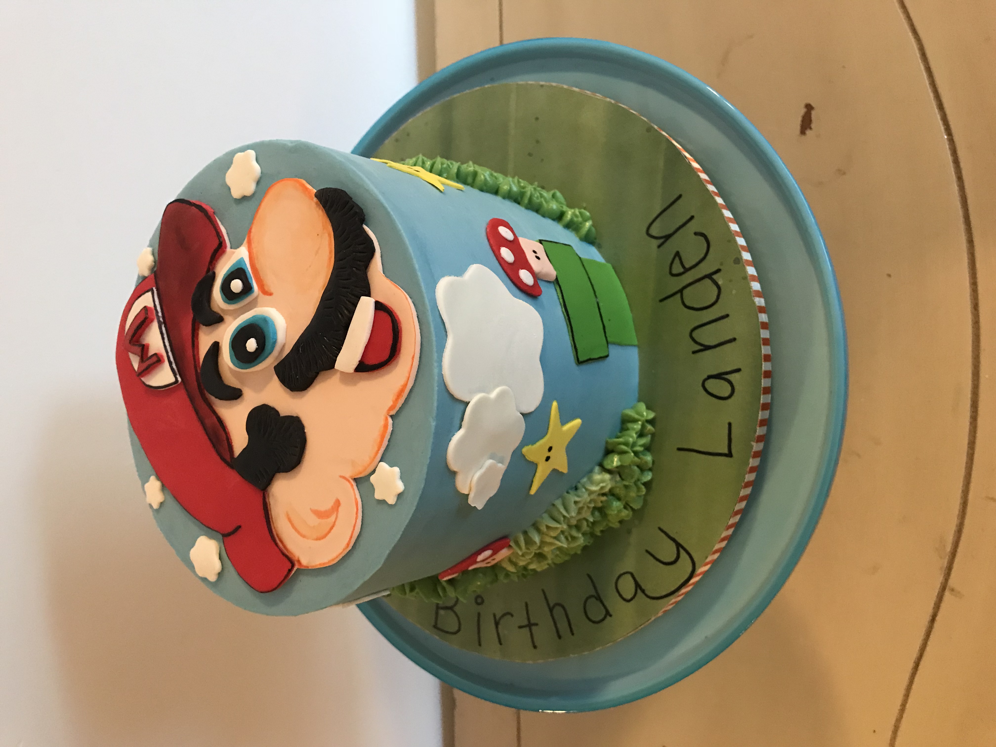 Super Mario Brothers Cake