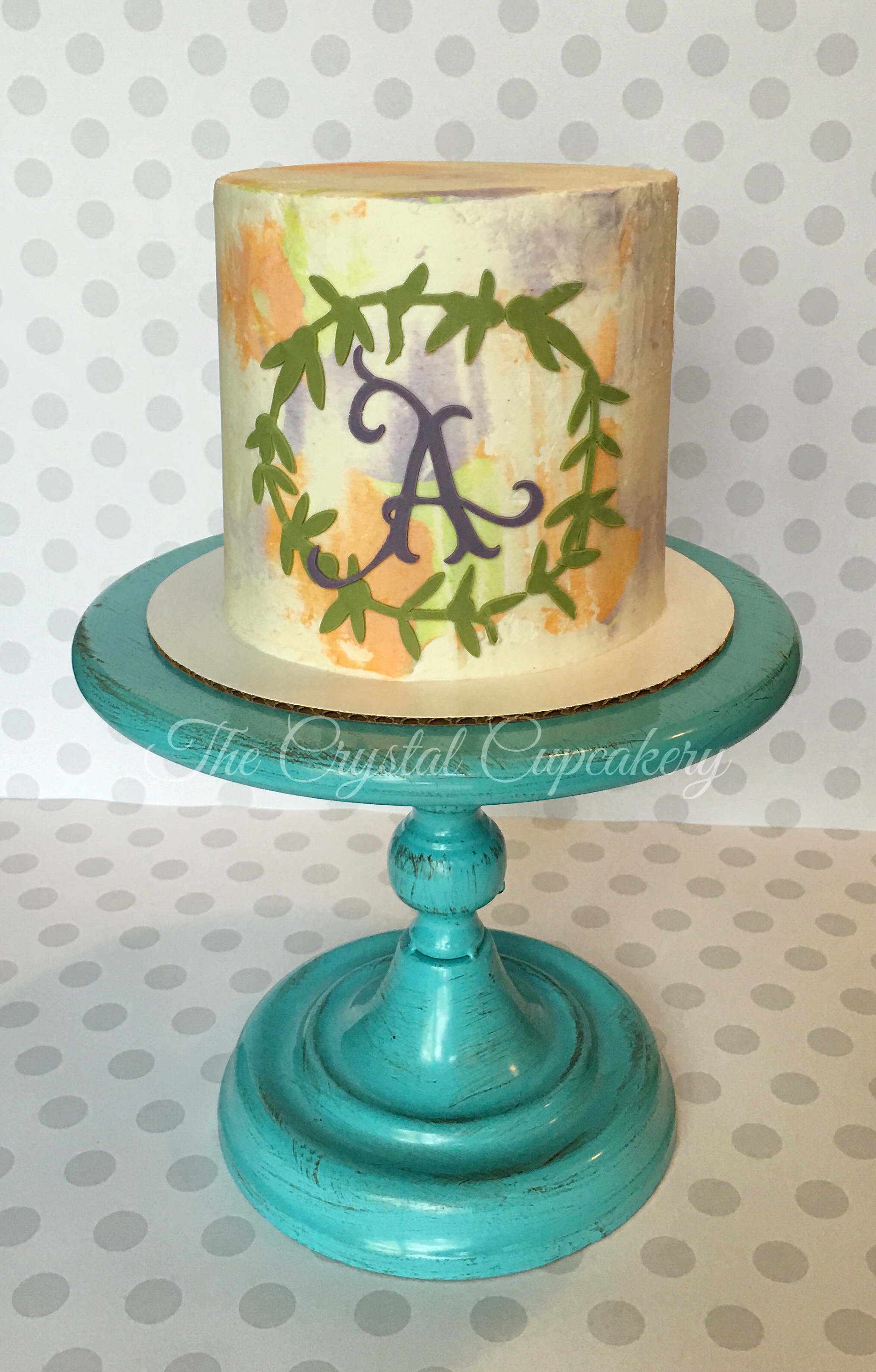 Monogram Cake