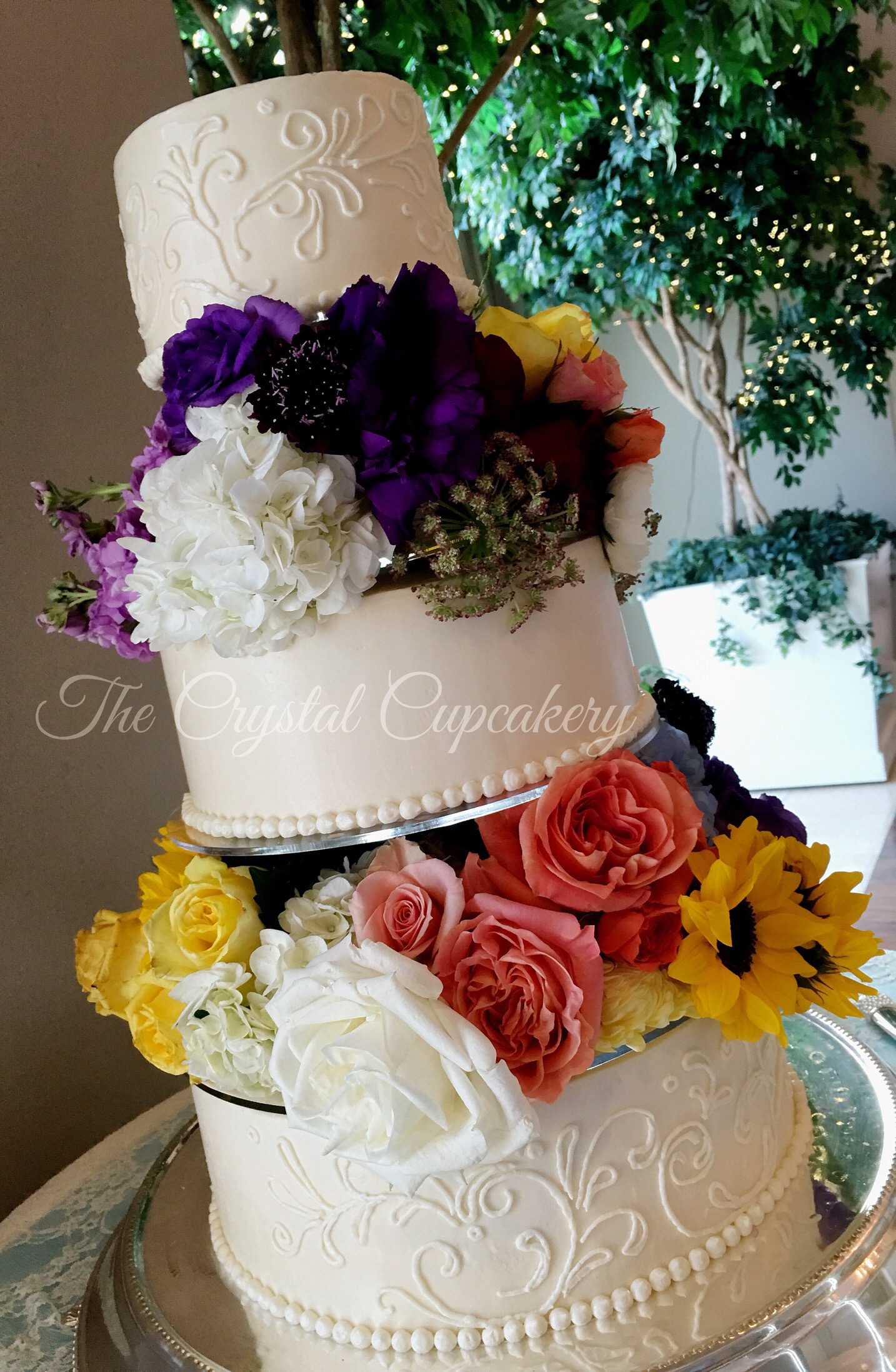 Fresh Flower Tower