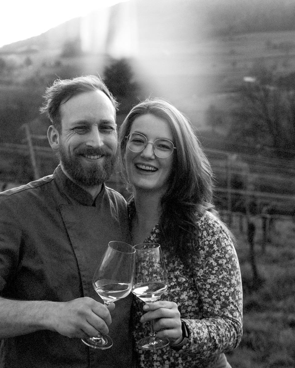 Porträt von den Inhabern Mahelia und Christoph