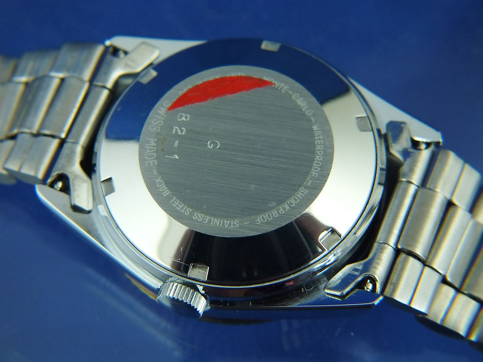 Thumbnail: Dalil Star Muslim Automatic Watch 1970s Vintage Swiss NOS New Old Stock FE 5611