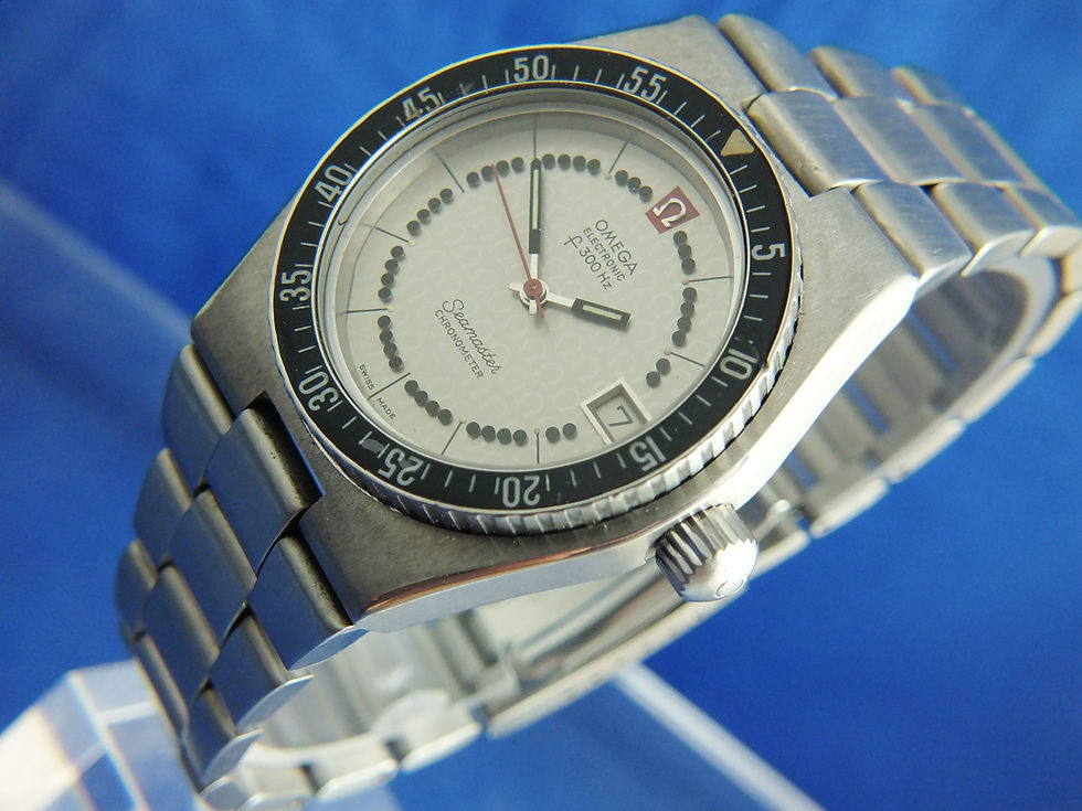 Thumbnail: Omega Seamaster F300Hz Divers Watch 125th anniversary RARE Excellent