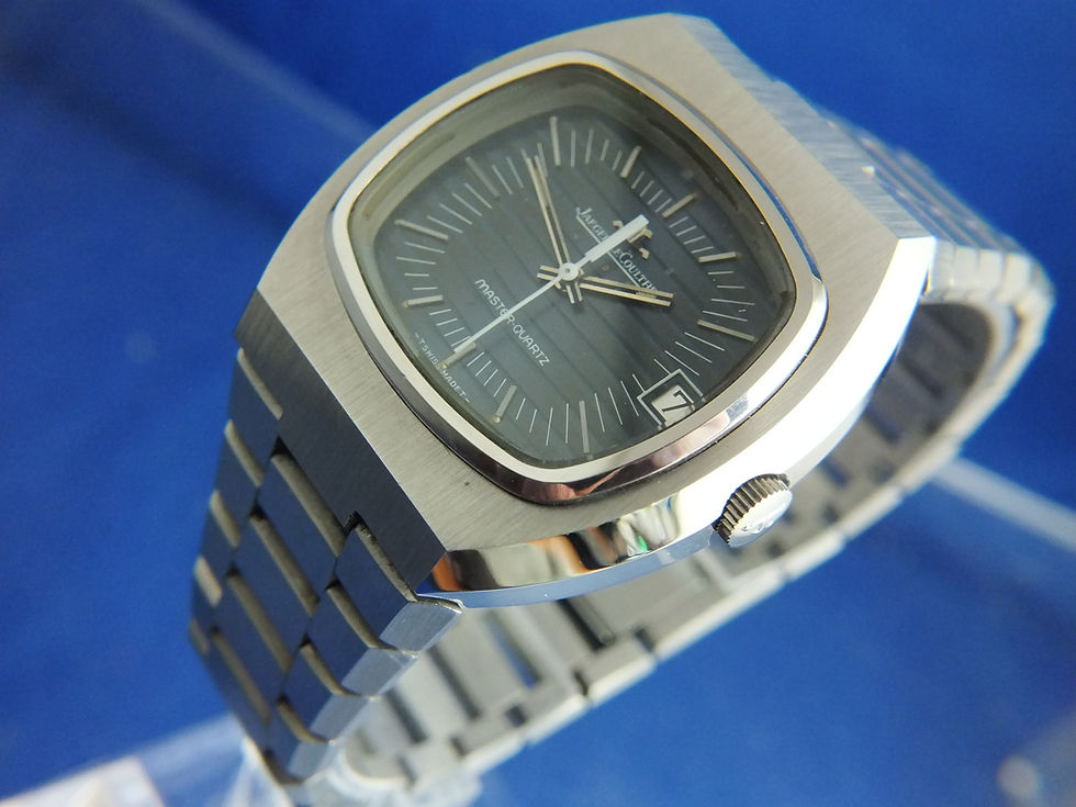 Thumbnail: Jaeger-LeCoultre Master Quartz Watch Electronic Vintage 1970s Calibre GP352