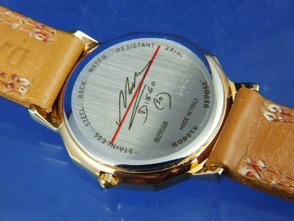 Thumbnail: Diego Maradona Mystery Dial Quartz Watch . New Old Stock , Circa 1980s . Italy