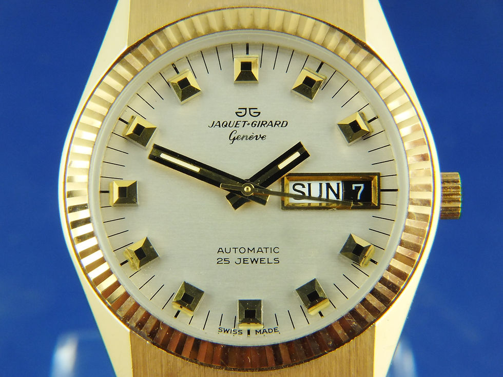Thumbnail: Jaquet Girard Automatic Watch . Circa 1970s , Swiss ETA 2789 25 Jewel. NOS