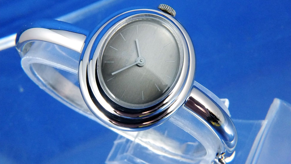 Thumbnail: Vulcain Mechanical Ladies Fashion Watch . Circa 1970s . New Old Stock