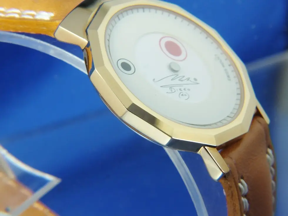 Thumbnail: Diego Maradona Mystery Dial Quartz Watch . New Old Stock , Circa 1980s . Italy