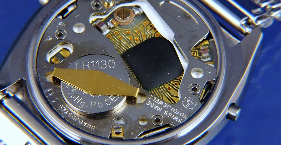 Thumbnail: Swissic Chronolympic Quartz LCD Digital Watch . Circa 1970s . ESA 934711 . NOS