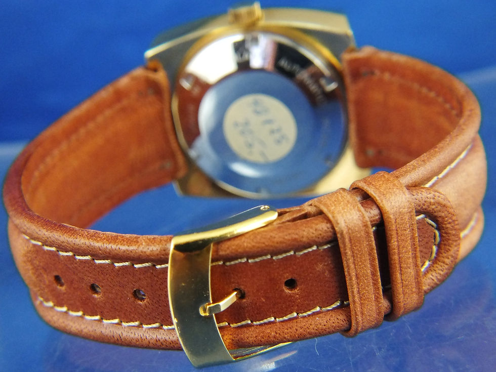 Thumbnail: Jaquet Girard Automatic Watch 1970s NOS Vintage Swiss ETA 2782 Awesome NEW OLD