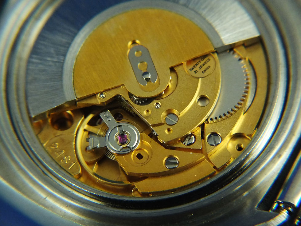 Thumbnail: Renis Mechanical Watch 1960S NOS New Old Stock Tissot Cal 2481