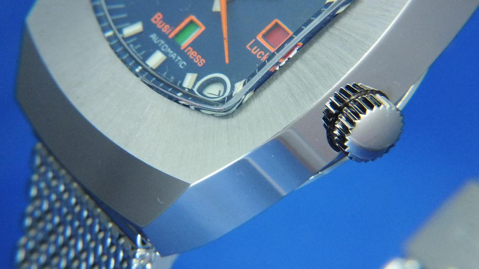 Thumbnail: Destinax Astromatic Pisces Star Sign Automatic Watch . Circa 1970s. Cal BF 158
