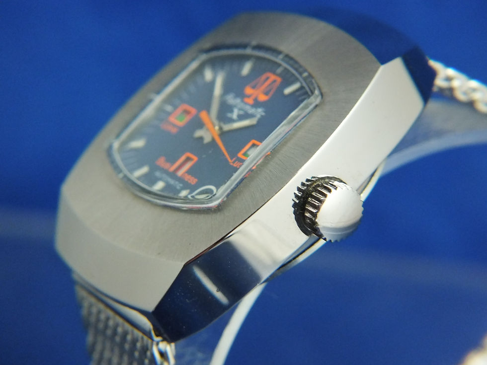 Thumbnail: Astromatic X Libra Star Sign Automatic Watch . Circa 1970s. Cal BF 158