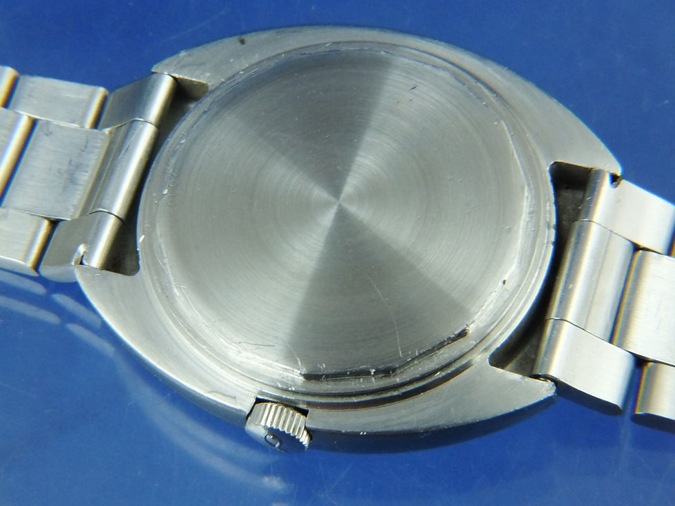 Thumbnail: IWC Electronic Tuning Fork Stainless Steel Watch Vintage Circa 1970s