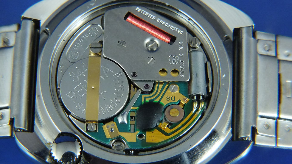 Thumbnail: Dalil Muslim Quartz Watch . Circa 1990s , Swiss . New Old Stock . Cal ESA 960111