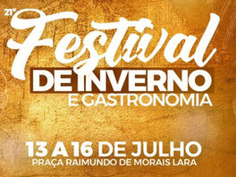 21º Festival de Inverno e Gastronomia de Itaguara traz grandes nomes da música nacional