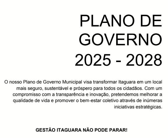 PPA de Itaguara: quando a promessa vira festa — e o desenvolvimento fica no papel