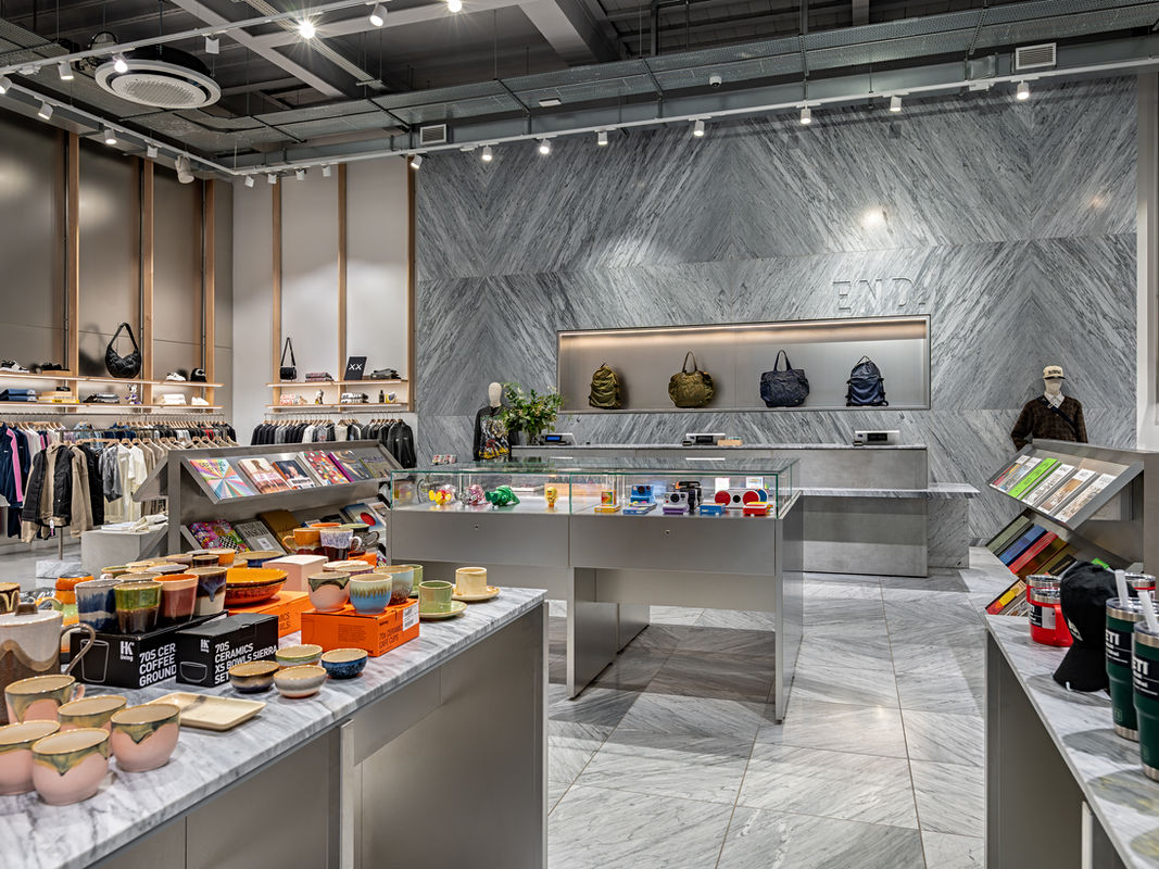 END Manchester retail interior at St Mary's Gate — commercial architectural photography