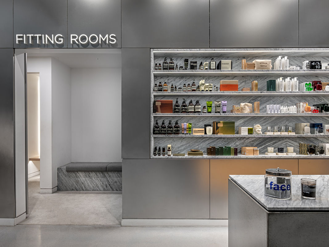 END Manchester retail interior at St Mary's Gate — commercial architectural photography