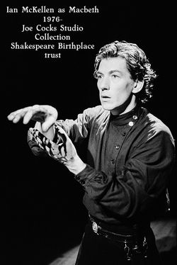 Ian McKellen as Macbeth 1976- Joe Cocks Studio COllestion Birth trust