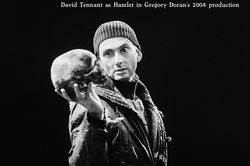 David Tenant as Hamlet 2008 Malcolm Davies Birth trust
