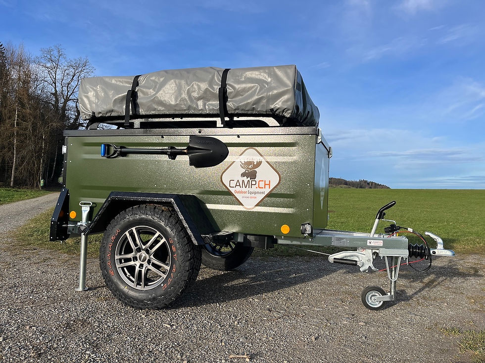 Miniaturbild: Offroad Anhänger Wild Land 160 mit Dachzelt