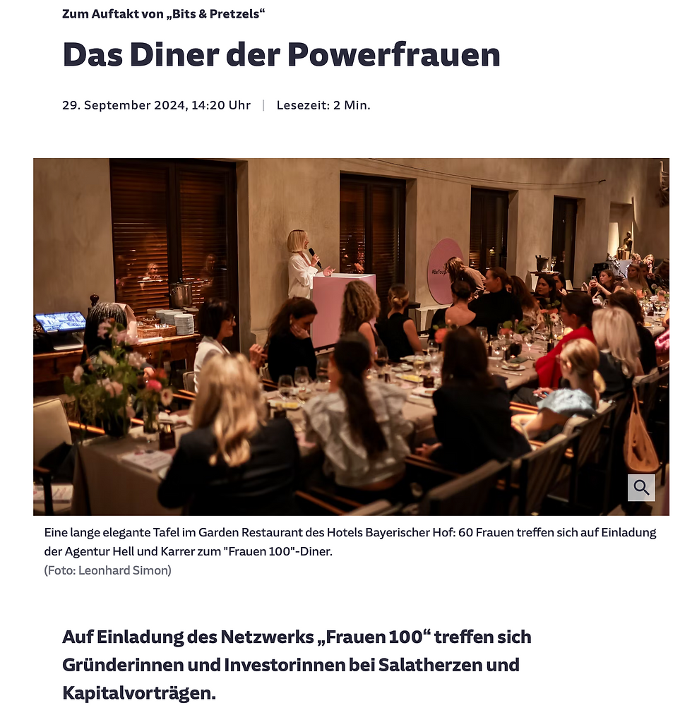 Pressetexte und Medieninformationen von FRAUEN100 – Materialien für Journalist:innen und Medienpartner