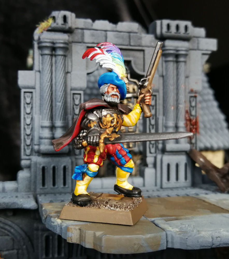 A Mordheim miniature collection