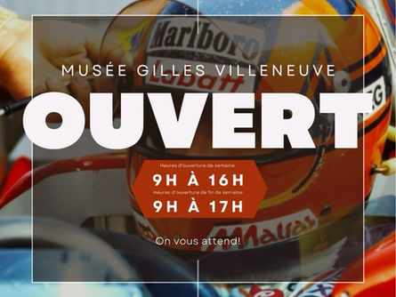Le Musée Gilles-Villeneuve accueille de nouveau les passionnés de course