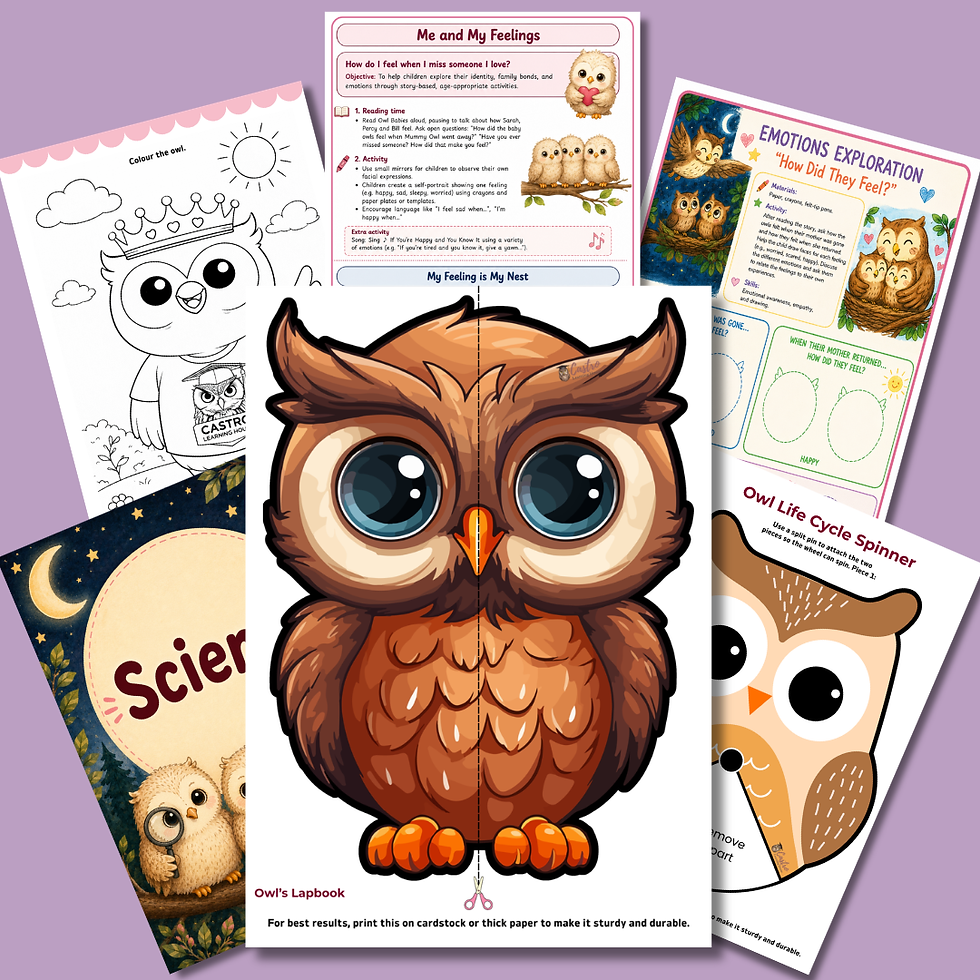 Thumbnail: Inspired by Owl Babies Printable Pack 100+ PAGES