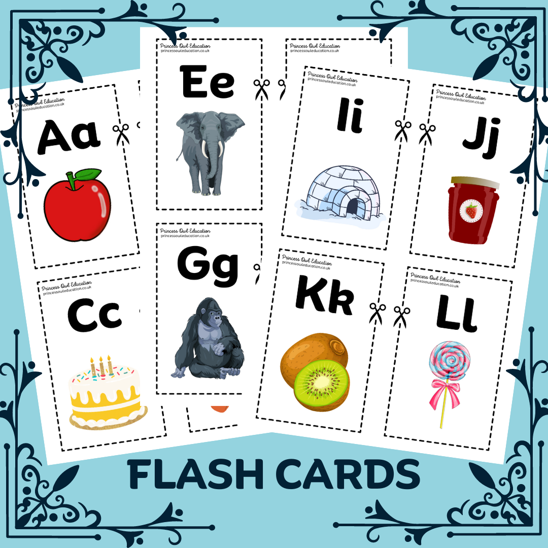 FLASH CARDS - ABC IN ENGLISH