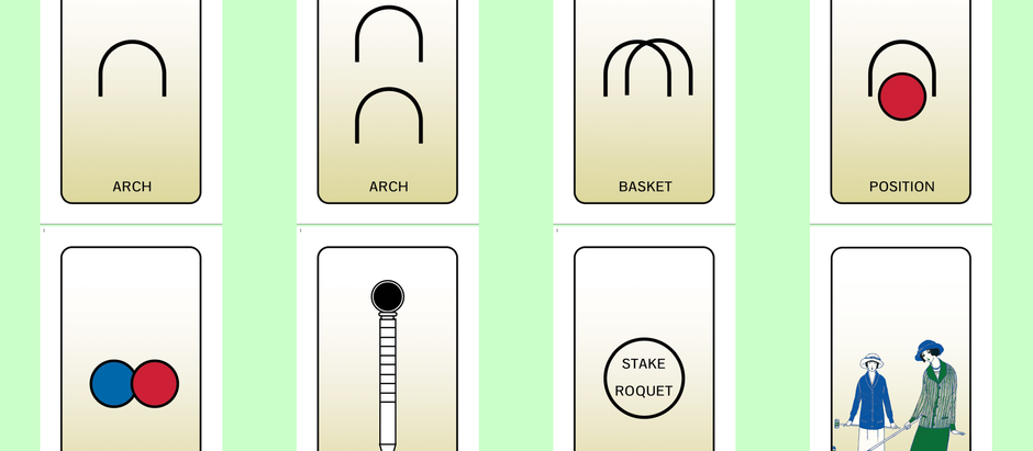 Parlor Roquet - Croquet with Cards