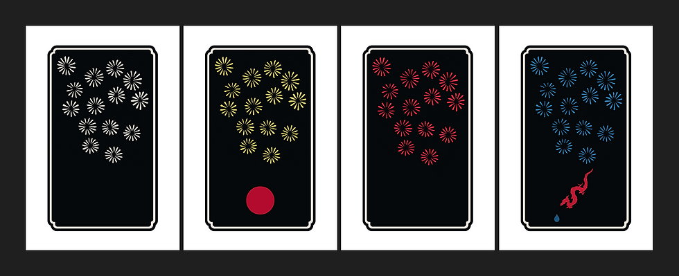Rosette Gardens (Dragon, Chaff, Moon, Chaff)