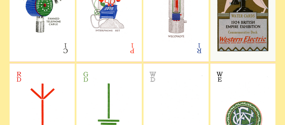 Centenary Electrical Water Cards (1924 Commemorative)