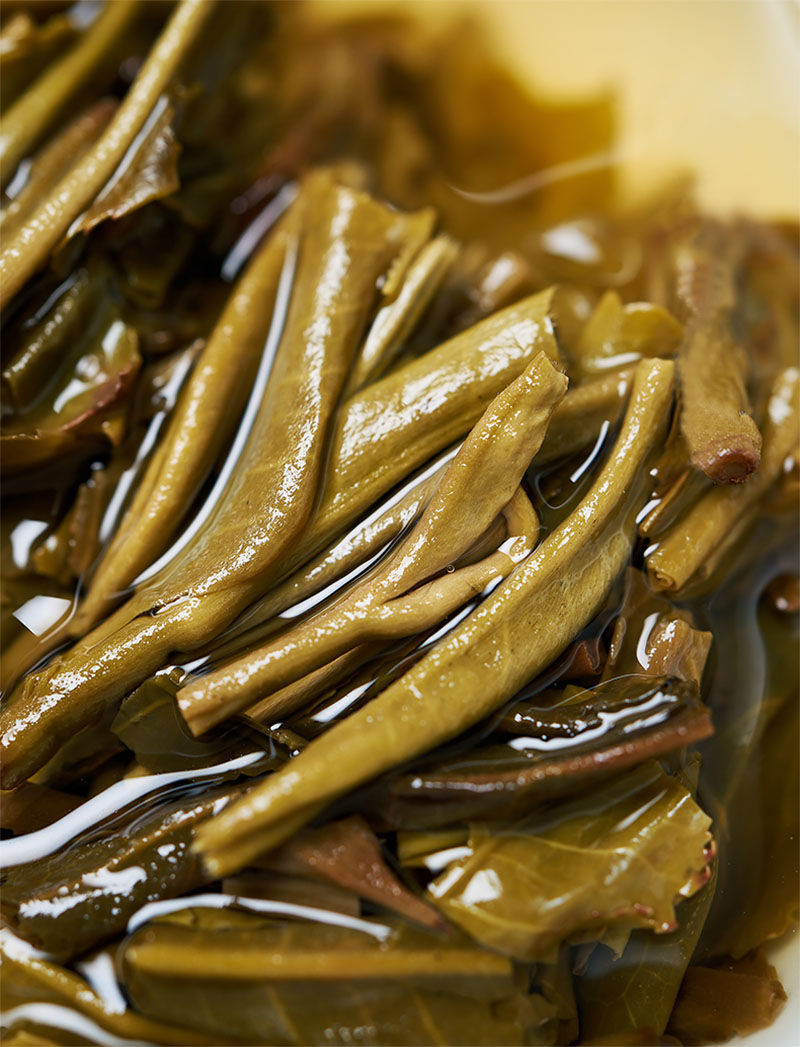 Миниатюра: 2020, Haiwan Old Comrade Daught Tea Raw Pu'er Tea Cake, 99g