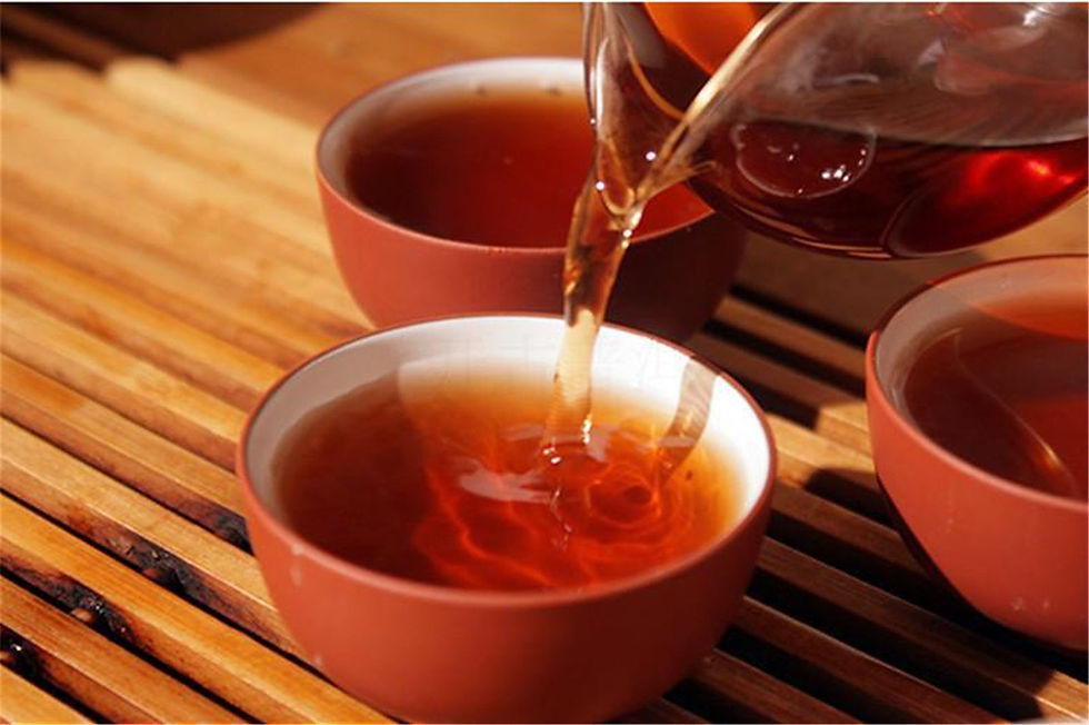 Миниатюра: 2014, Wuguling Gao Shan Chun Yun Ripe Puer Tea Cake, 357g