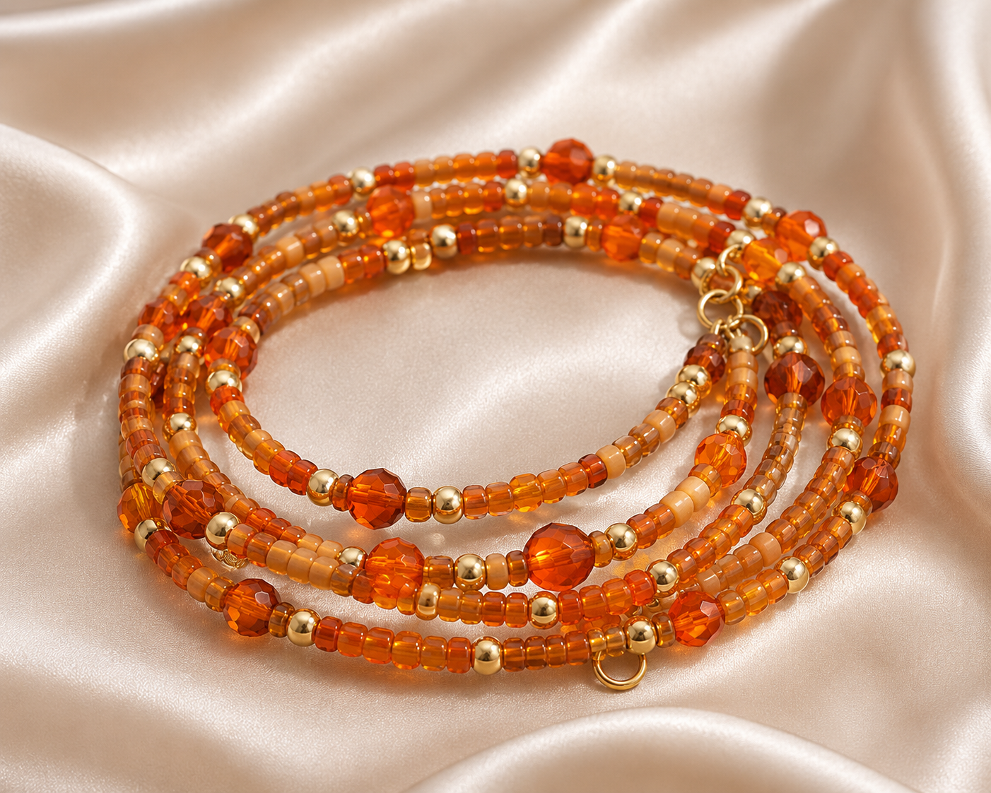 Ember Reverie Adjustable Waist Beads