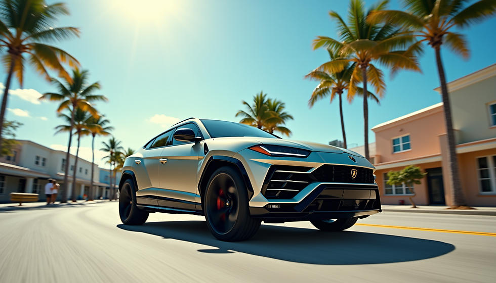 Experience the Thrill of Lamborghini Urus Rental in Miami