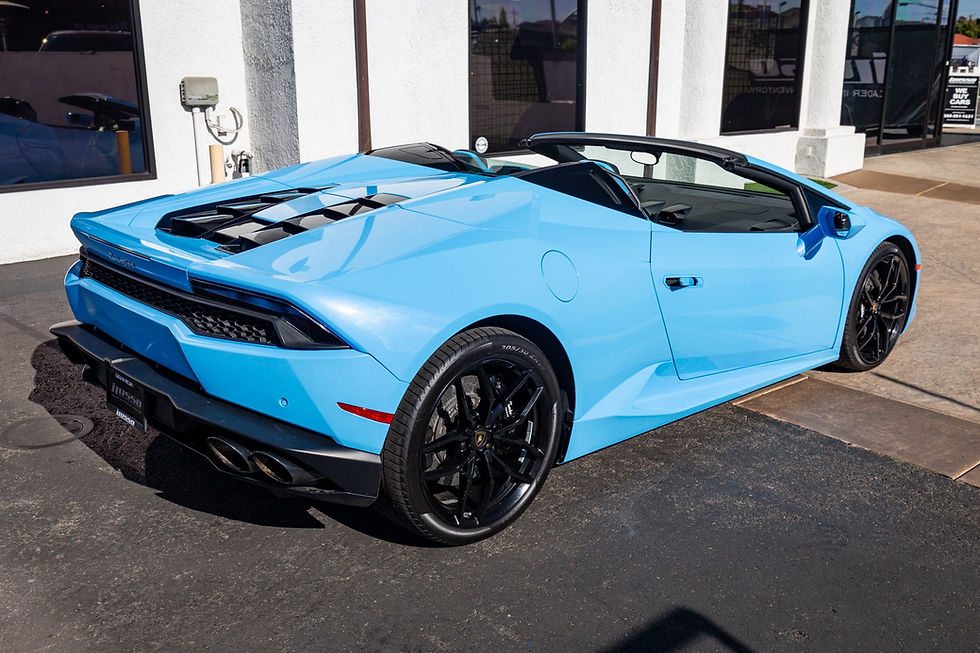 Thumbnail: Blue Lamborghini Huracan Evo | Corpus