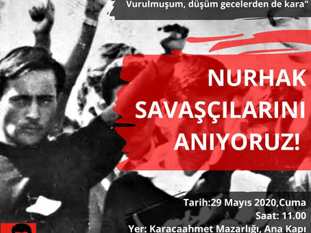 Sinan Cemgil'i Mezarı Başında Anıyoruz!