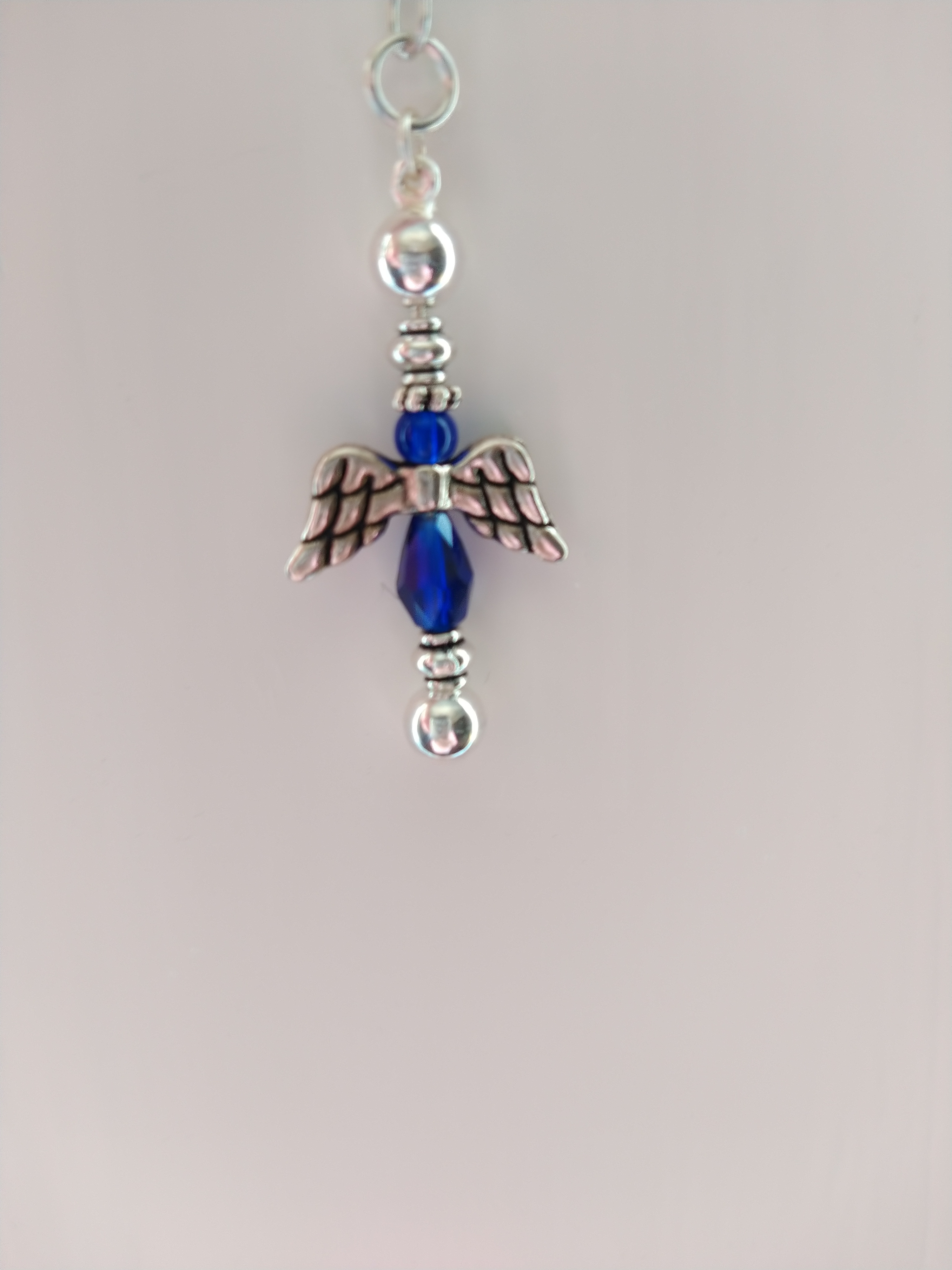 Czech glass Angels in various colors - Silver or Gold Sun Catcher