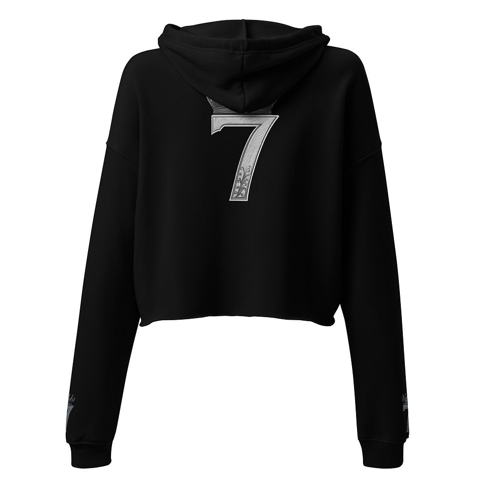 Thumbnail: Trendsetter Crop Hoodie Overcast Colorway