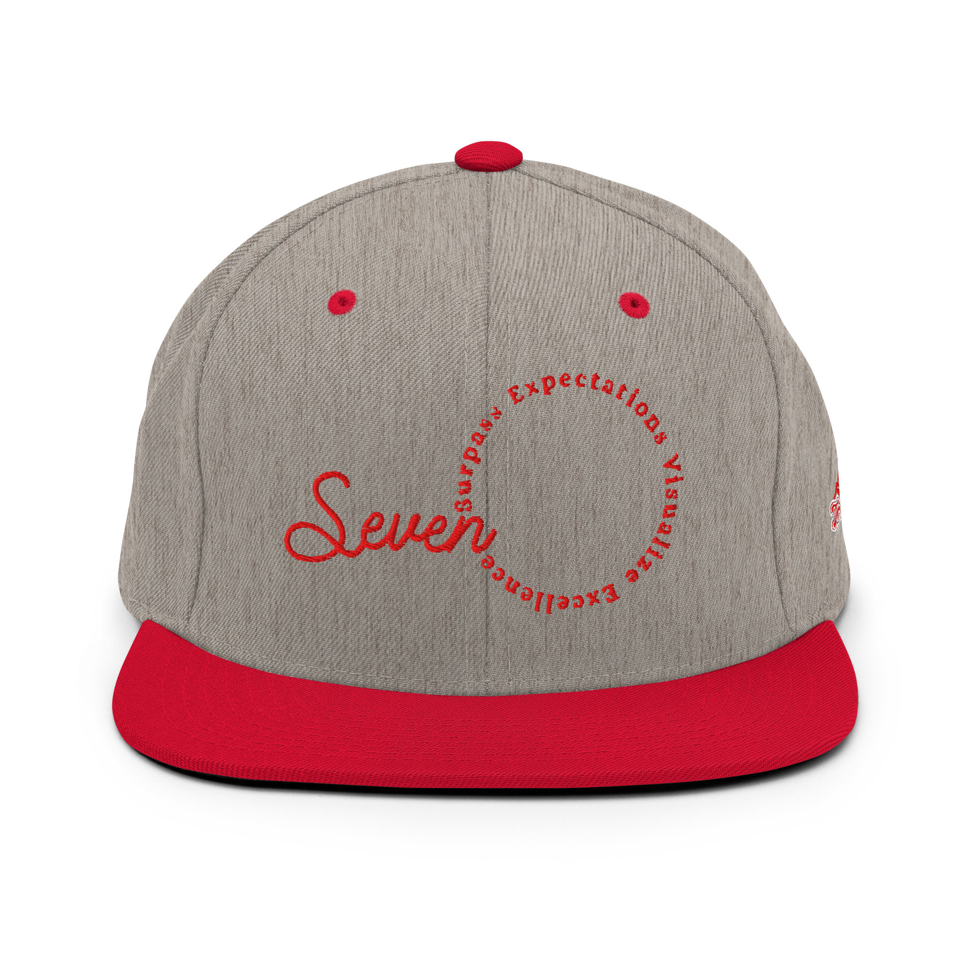 Snapback Hat Bleeding Concrete Colorway