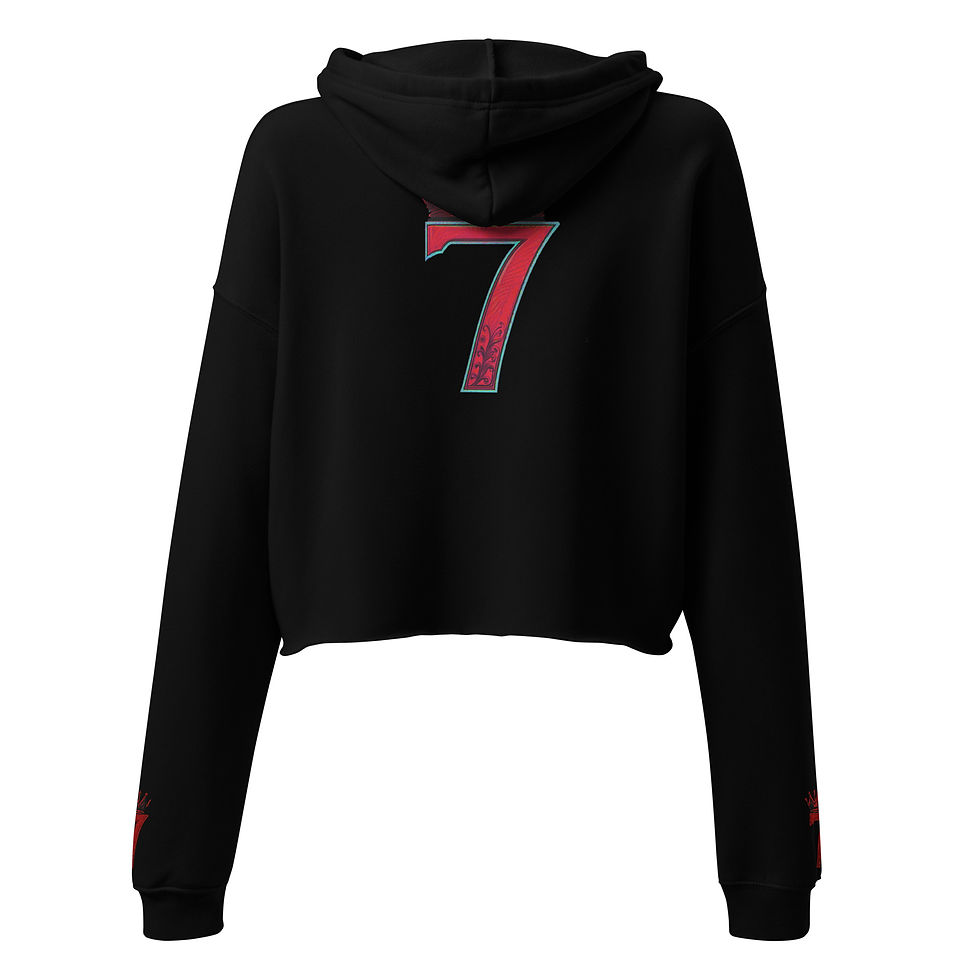 Thumbnail: Trendsetter Crop Hoodie Windy City Colorway