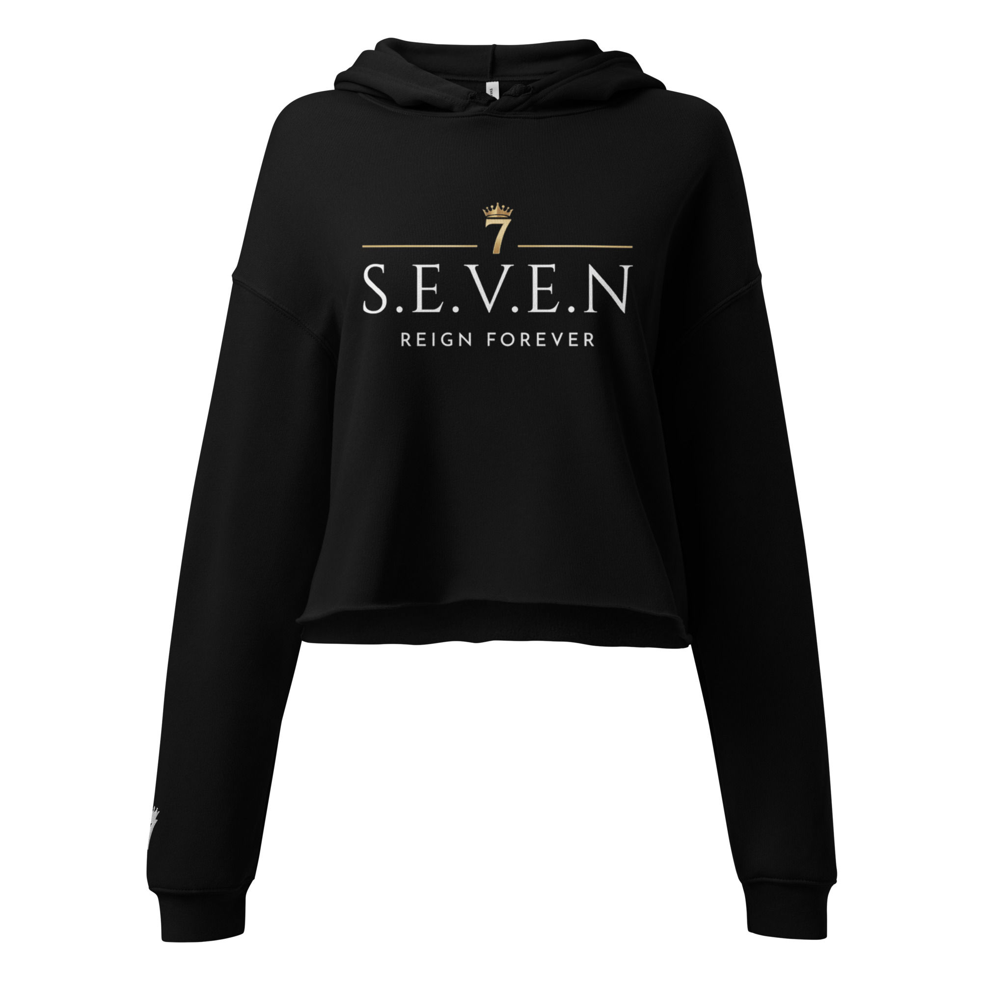 Seven Reign Crop Hoodies